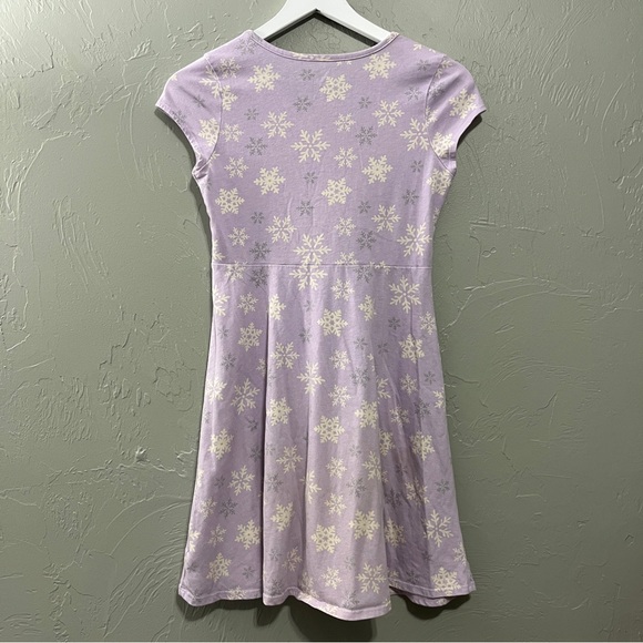 Wonder Nation Lavender Snowflake Dress size xl girls - Picture 9 of 9